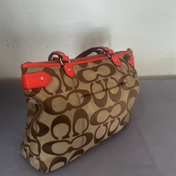 Coach Dsy OTL sig em Orange tote - Picture 11 of 14